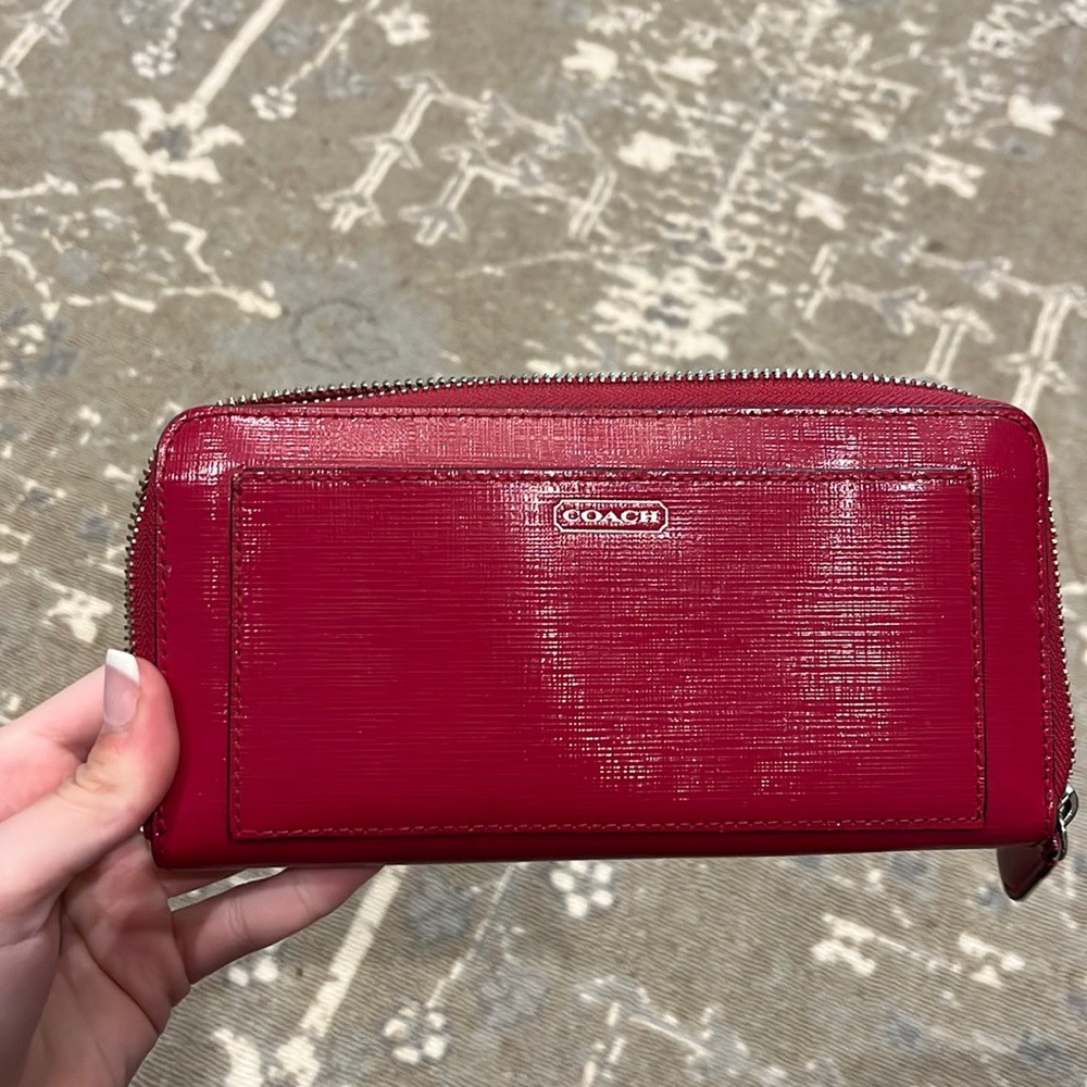 Leather Coach Wallet
